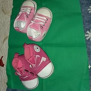 NEW 2pair baby girl sneakers